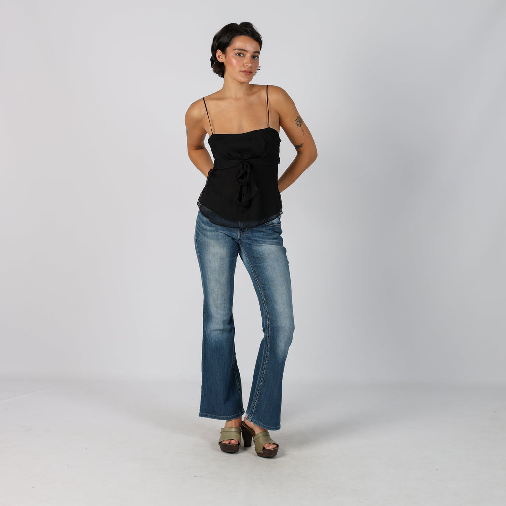 Blue Y2K L.E.I. Flare Jeans (S)