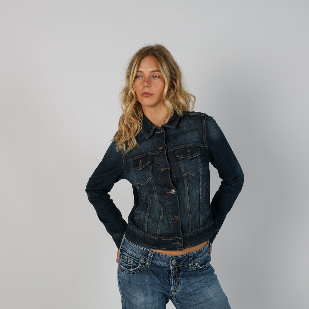 Blue Y2K Etam Denim Jacket (S)
