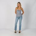 Blue Y2K Bootcut Jeans (S)