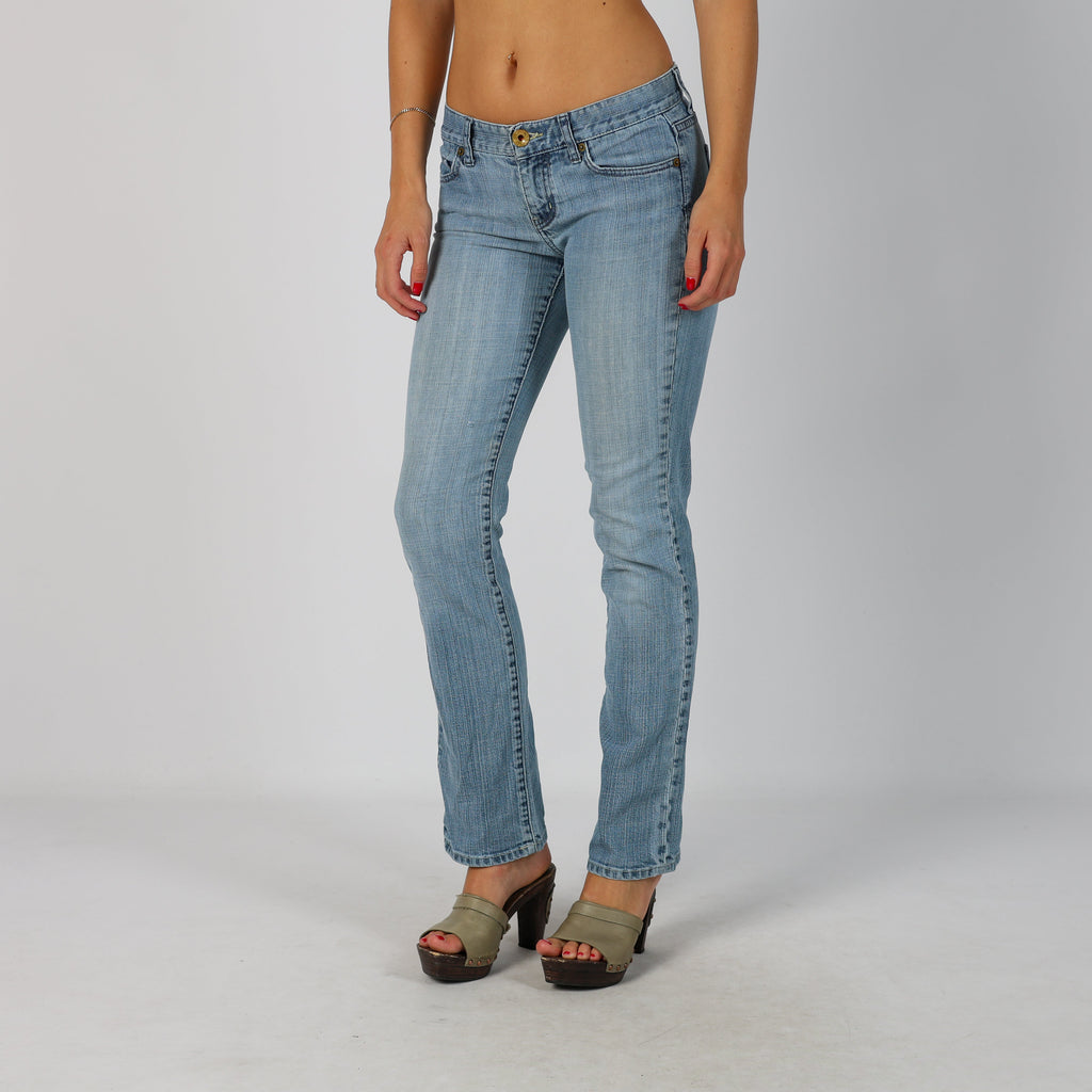 Blue Y2K Bootcut Jeans (S)