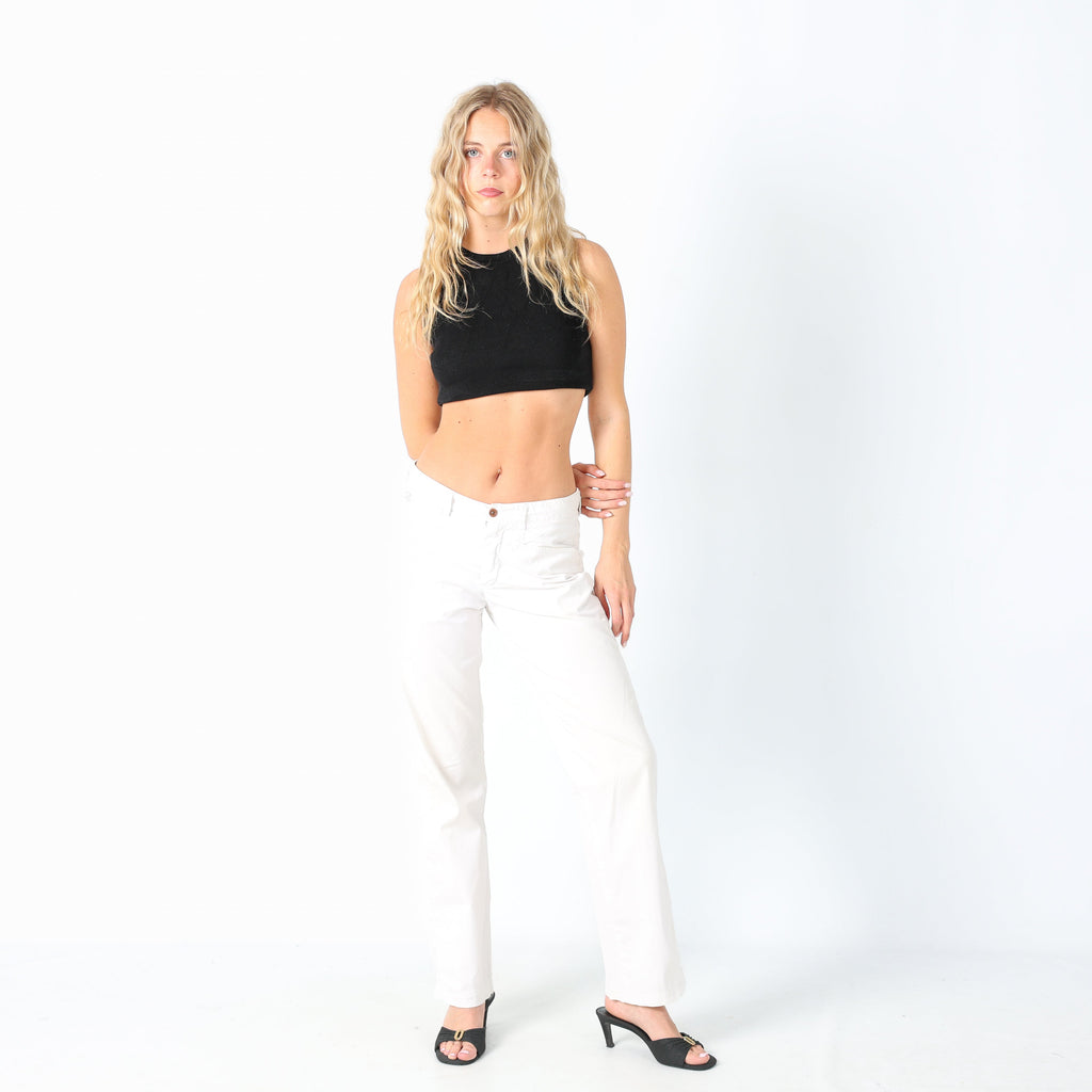 Ivory 90s C.P Company Woven Trousers (10)