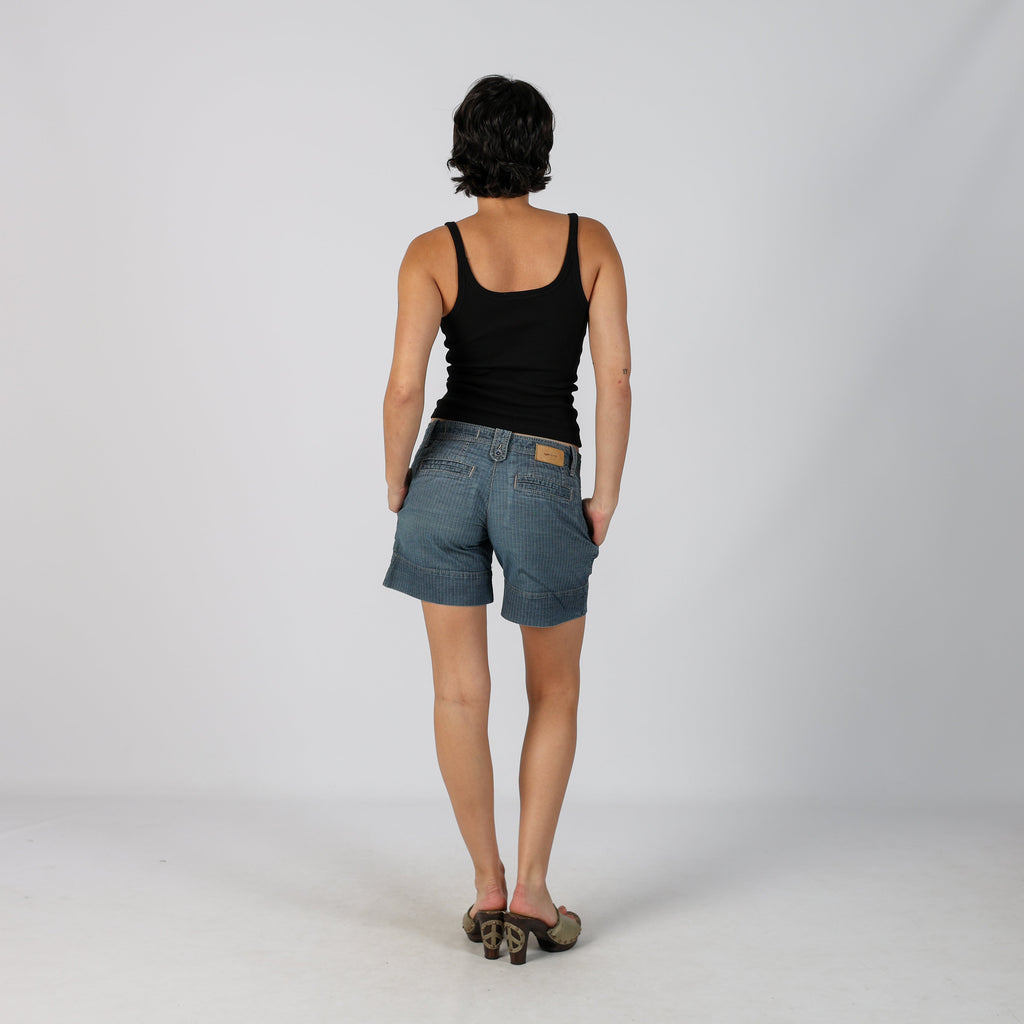 Blue Y2K GAS Denim Shorts (XS)