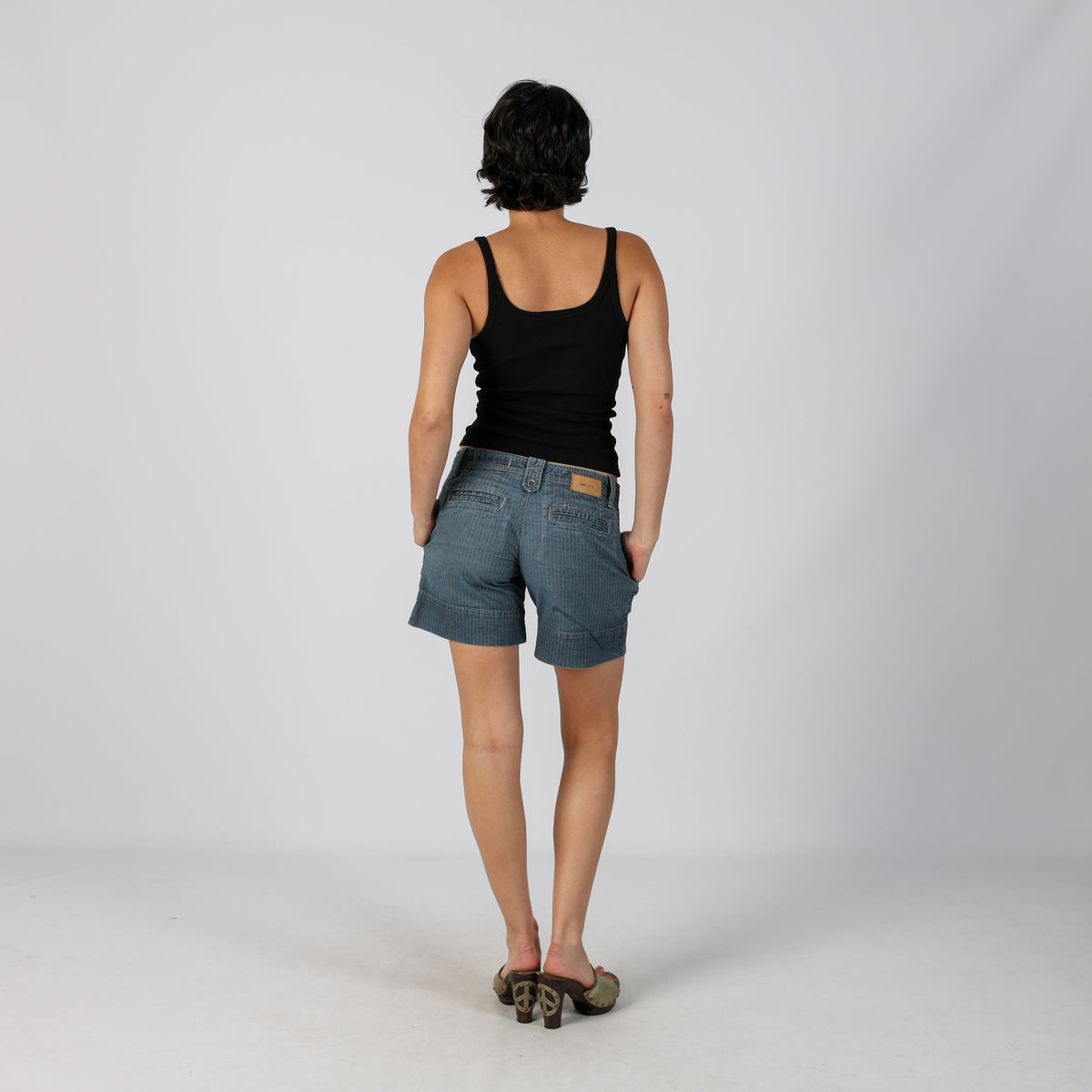 Blue Y2K GAS Denim Shorts (XS)