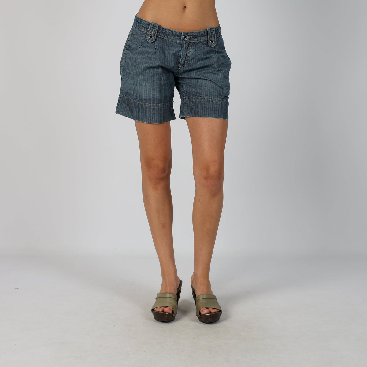 Blue Y2K GAS Denim Shorts (XS)