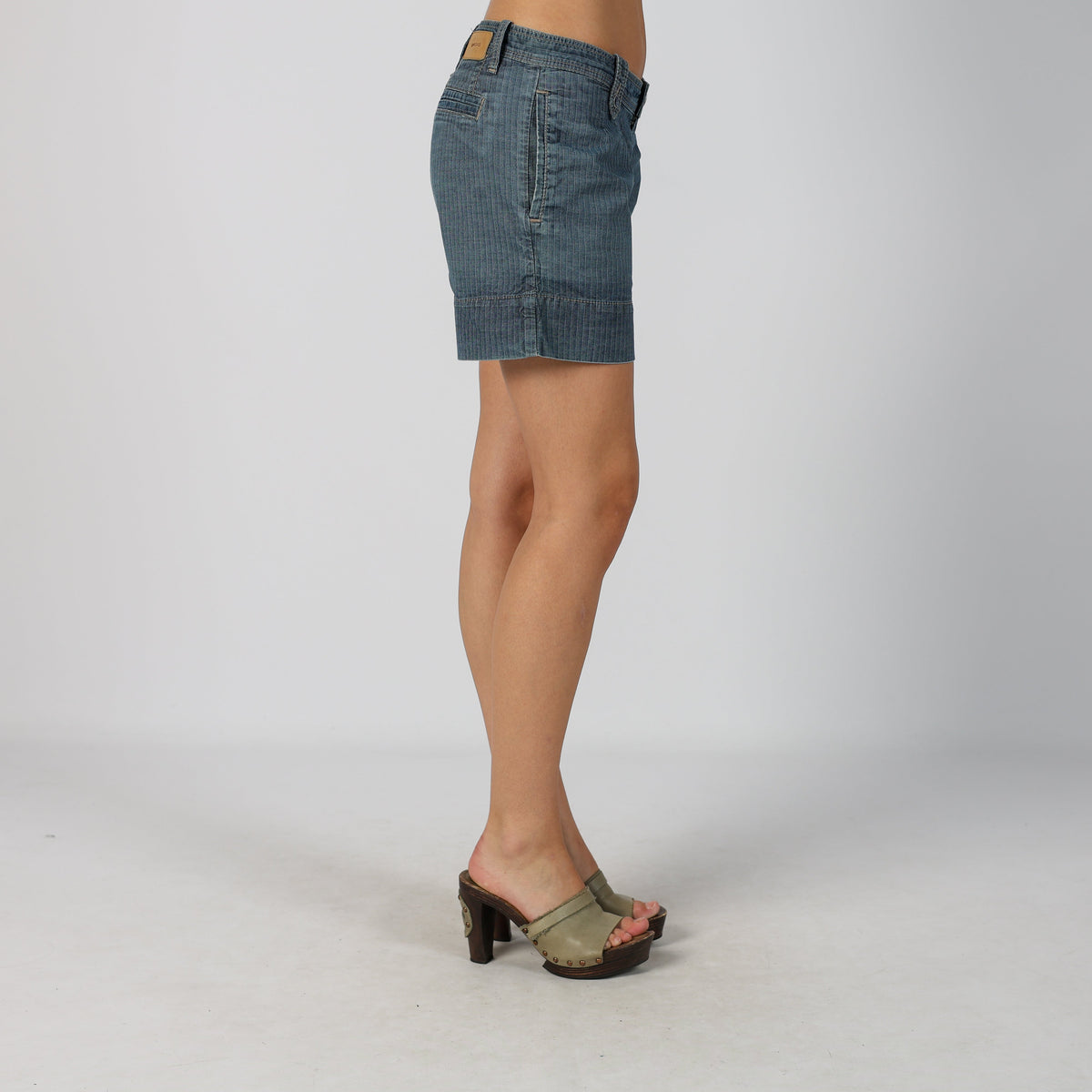 Blue Y2K GAS Denim Shorts (XS)