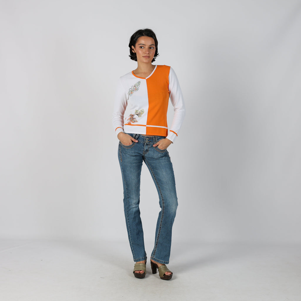 Blue Y2K Bootcut Jeans (XS)