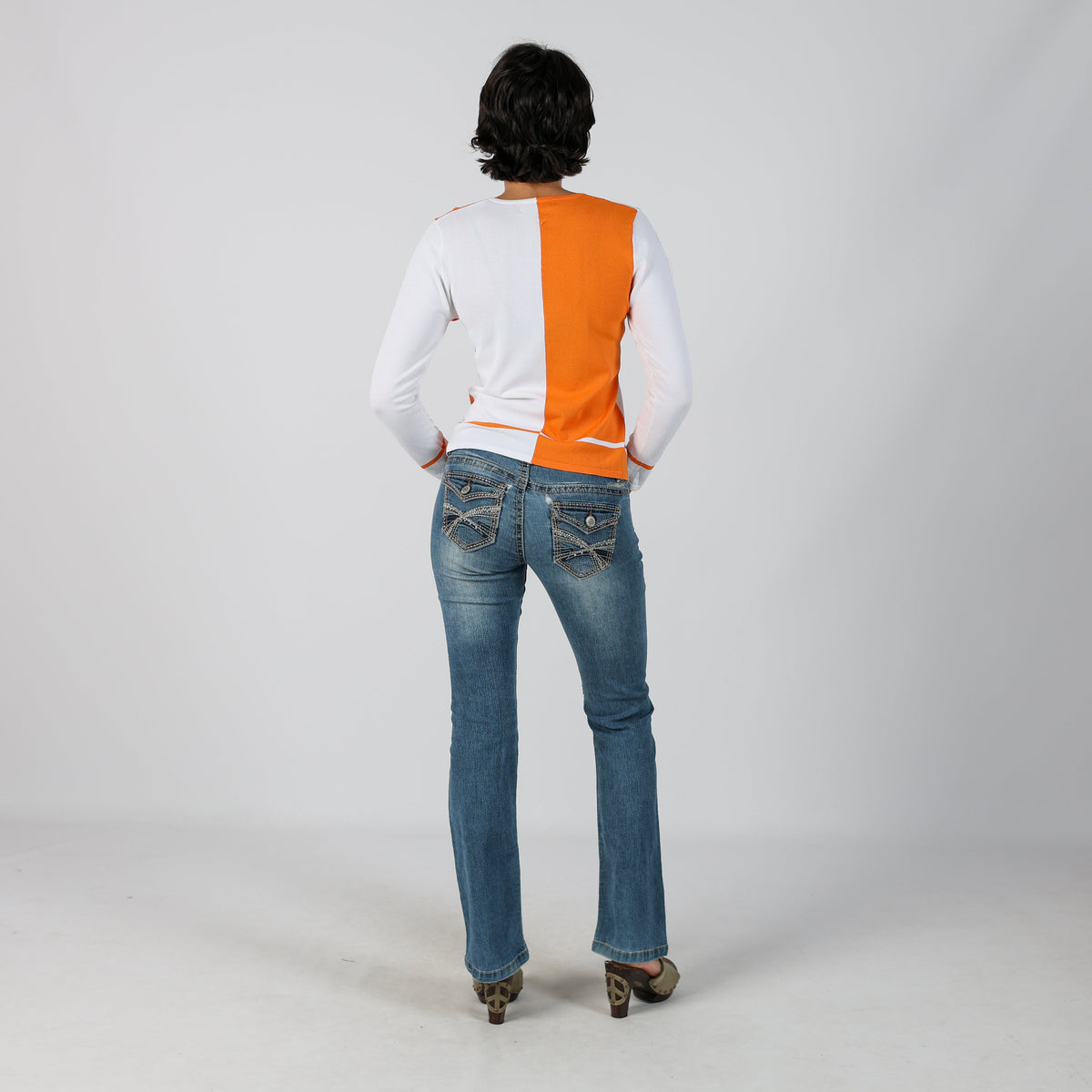 Blue Y2K Bootcut Jeans (XS)