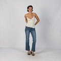 Blue Y2K Bootcut Jeans (S)