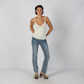 Light Blue Y2K Maurices Bootcut Jeans (XS)