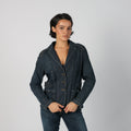 Blue Y2K Denim Jacket (S)