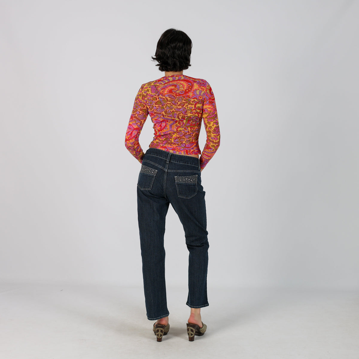 Blue Y2K Lee Bootcut Jeans (S)