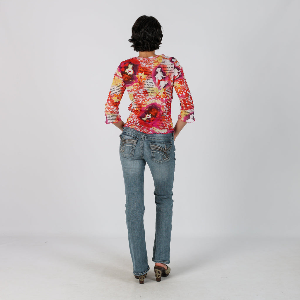 Light Blue Y2K Straight Jeans (XS)