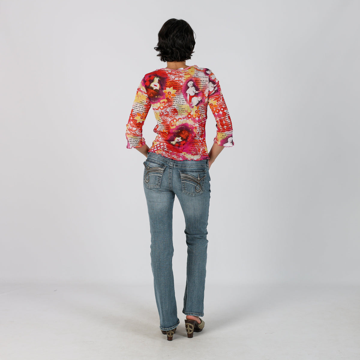 Light Blue Y2K Straight Jeans (XS)