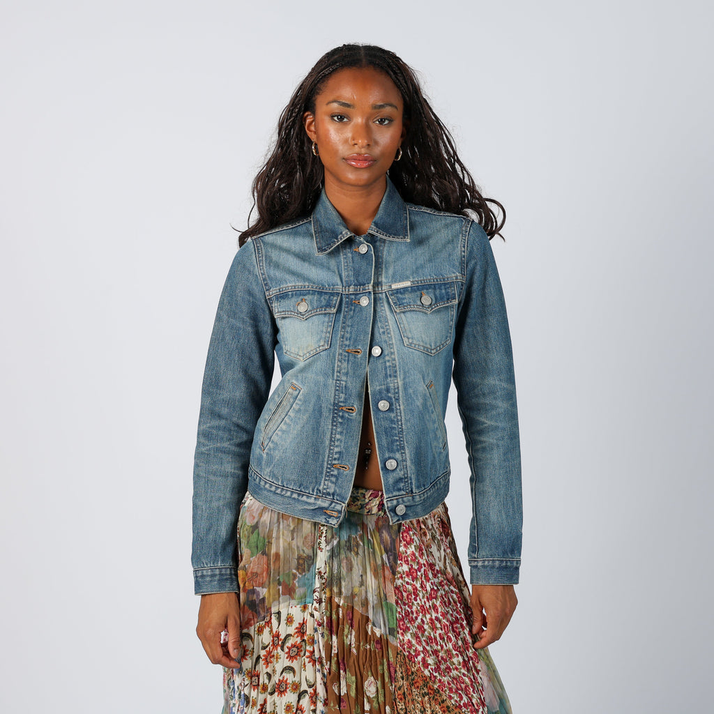Blue Y2K Casucci Denim Jacket (S)