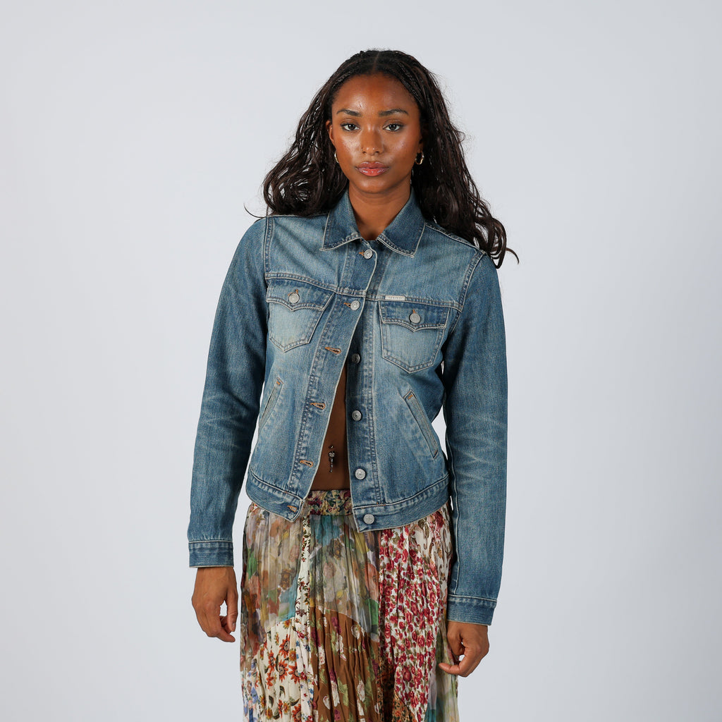 Blue Y2K Casucci Denim Jacket (S)