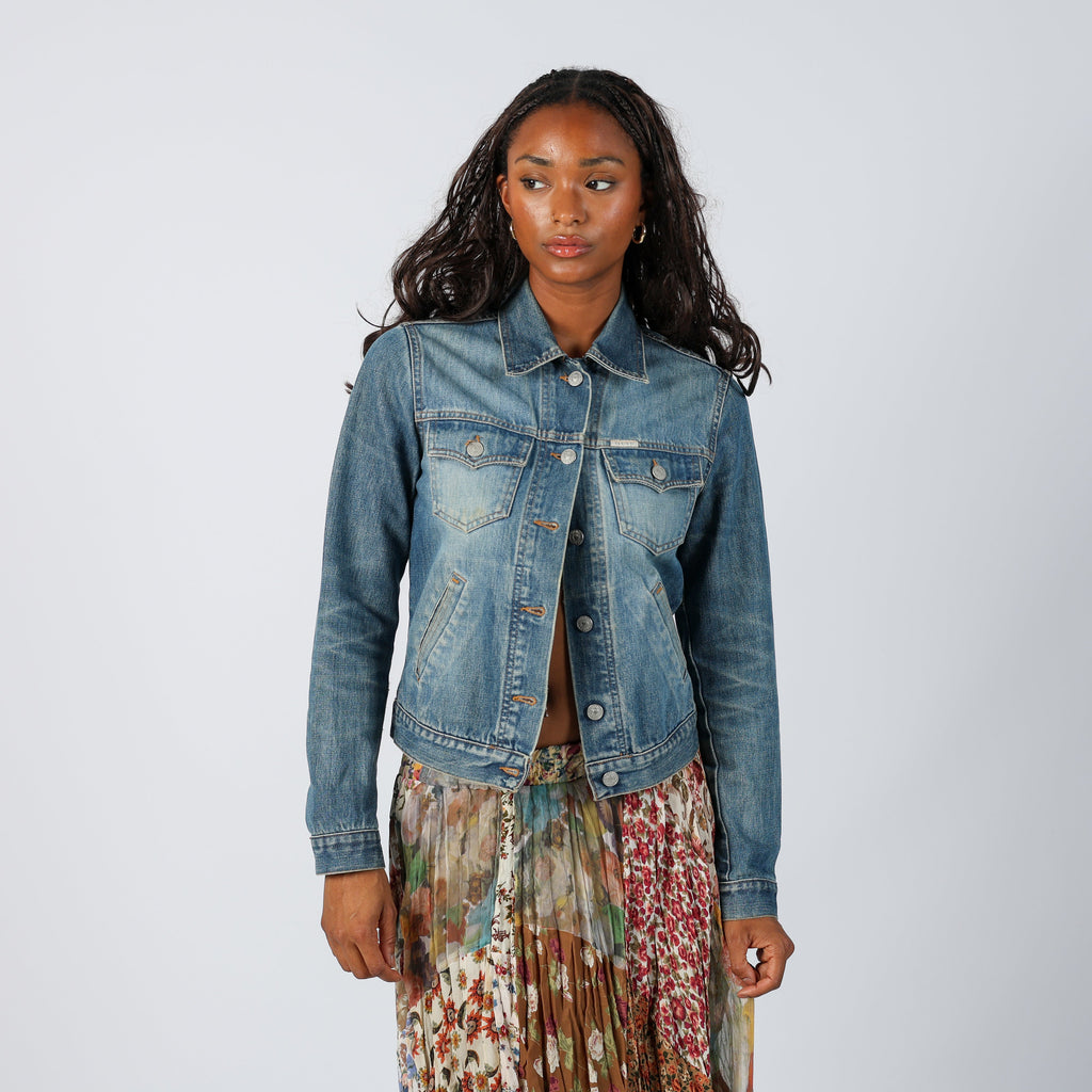 Blue Y2K Casucci Denim Jacket (S)