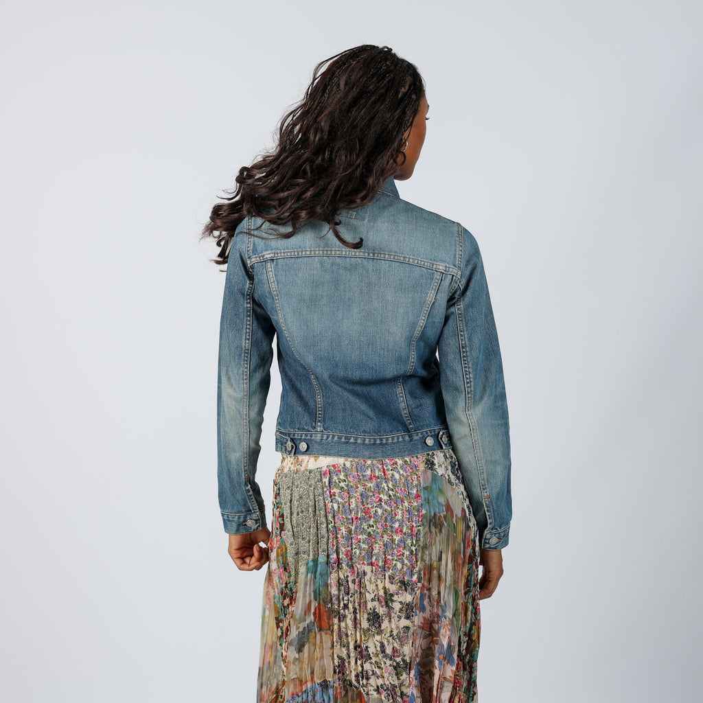 Blue Y2K Casucci Denim Jacket (S)