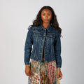 Blue Y2K Denim Jacket (S)