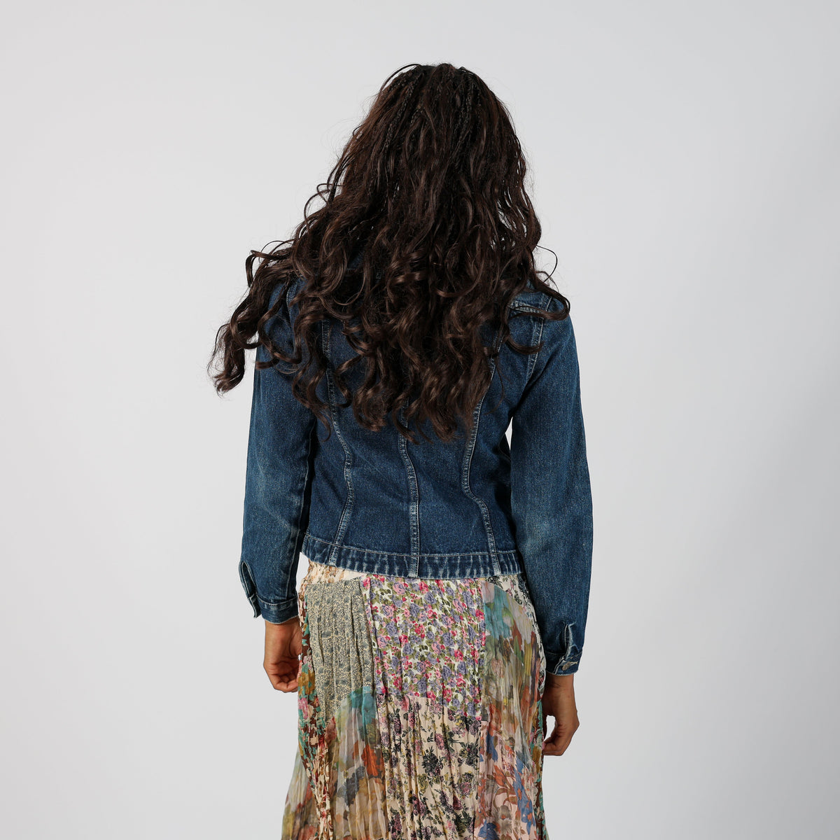 Blue Y2K Denim Jacket (S)