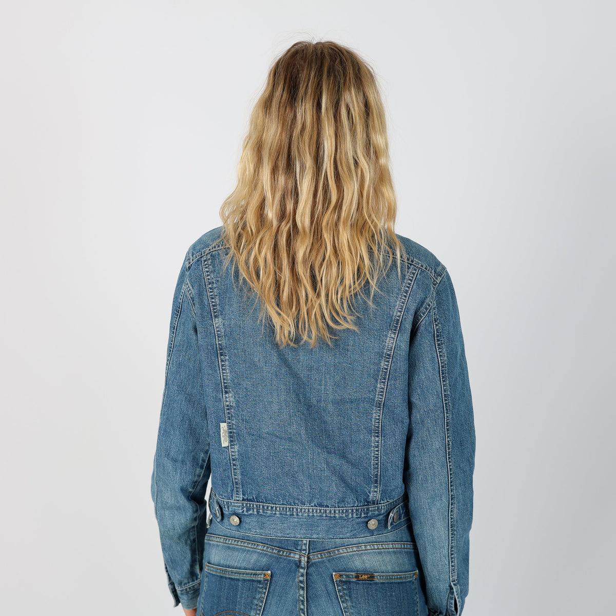 Blue Y2K Denim Jacket (S)