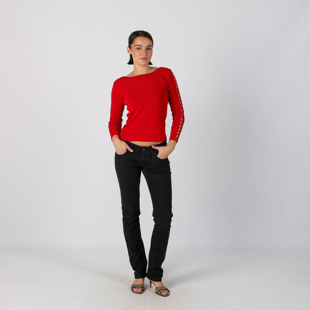 Black Y2K Levi's Skinny Jeans (S)