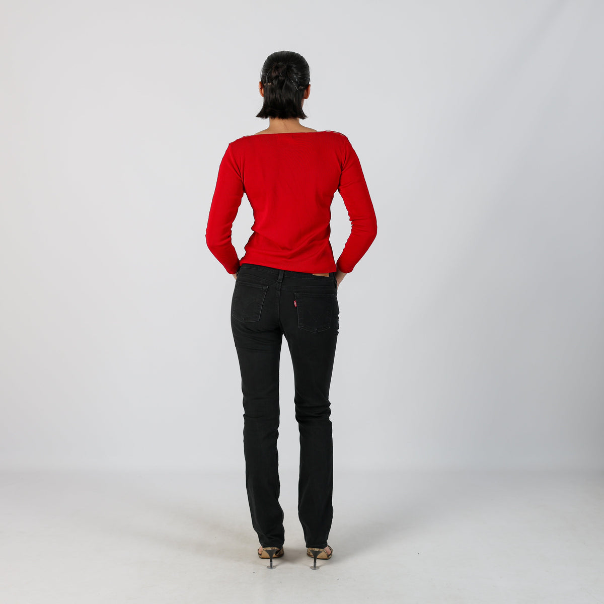 Black Y2K Levi's Skinny Jeans (S)