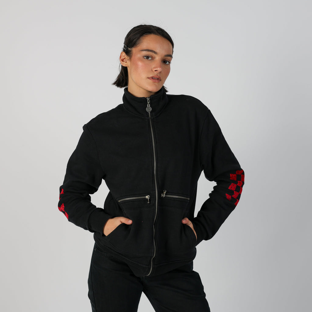 Black Y2K Casual Jacket (S)