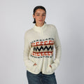 Cream Y2K Made in Italy Knitted Jumper (L)