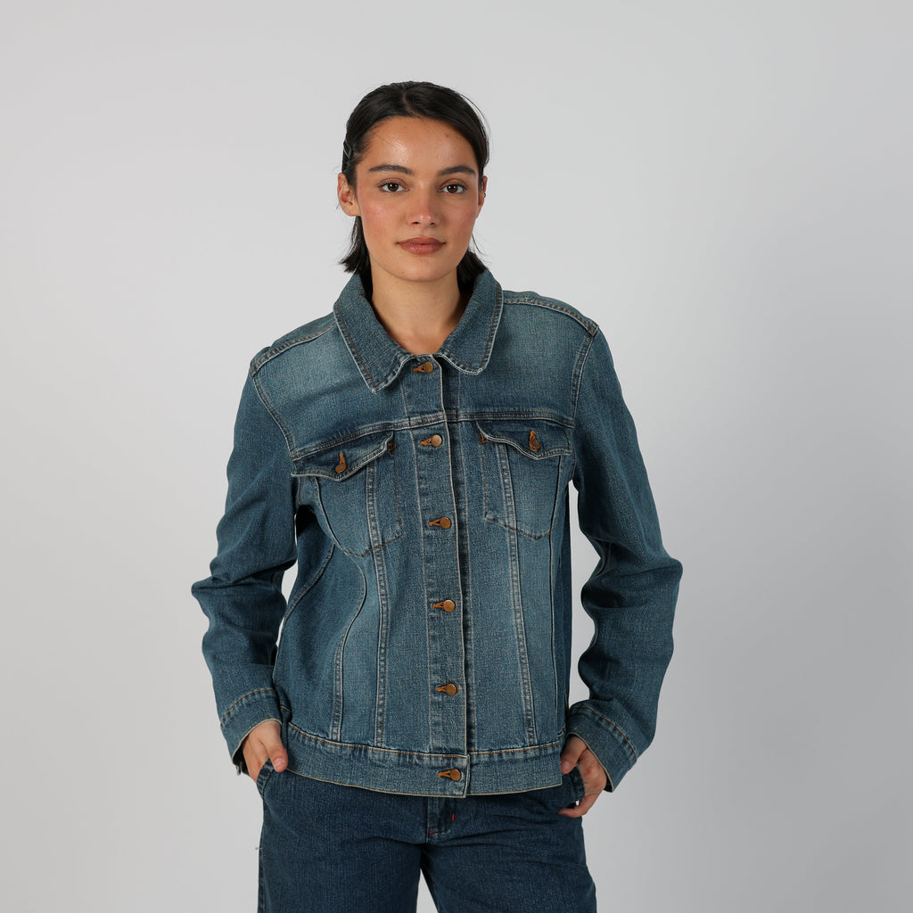 Blue Y2K Yessica Denim Jacket (M)