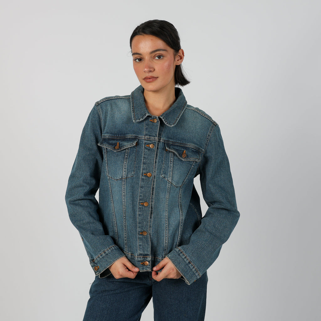 Blue Y2K Yessica Denim Jacket (M)