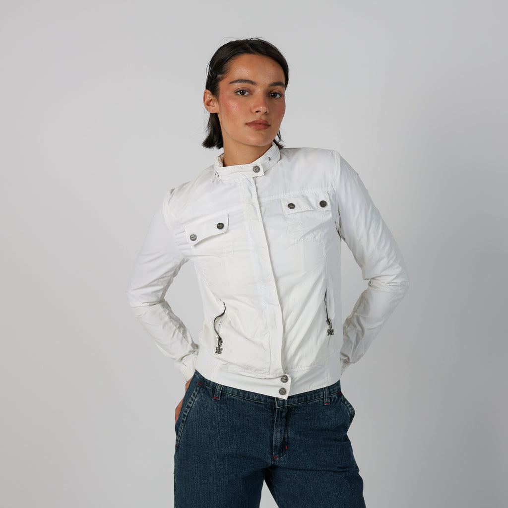 White Y2K PHARD Light jacket (S)