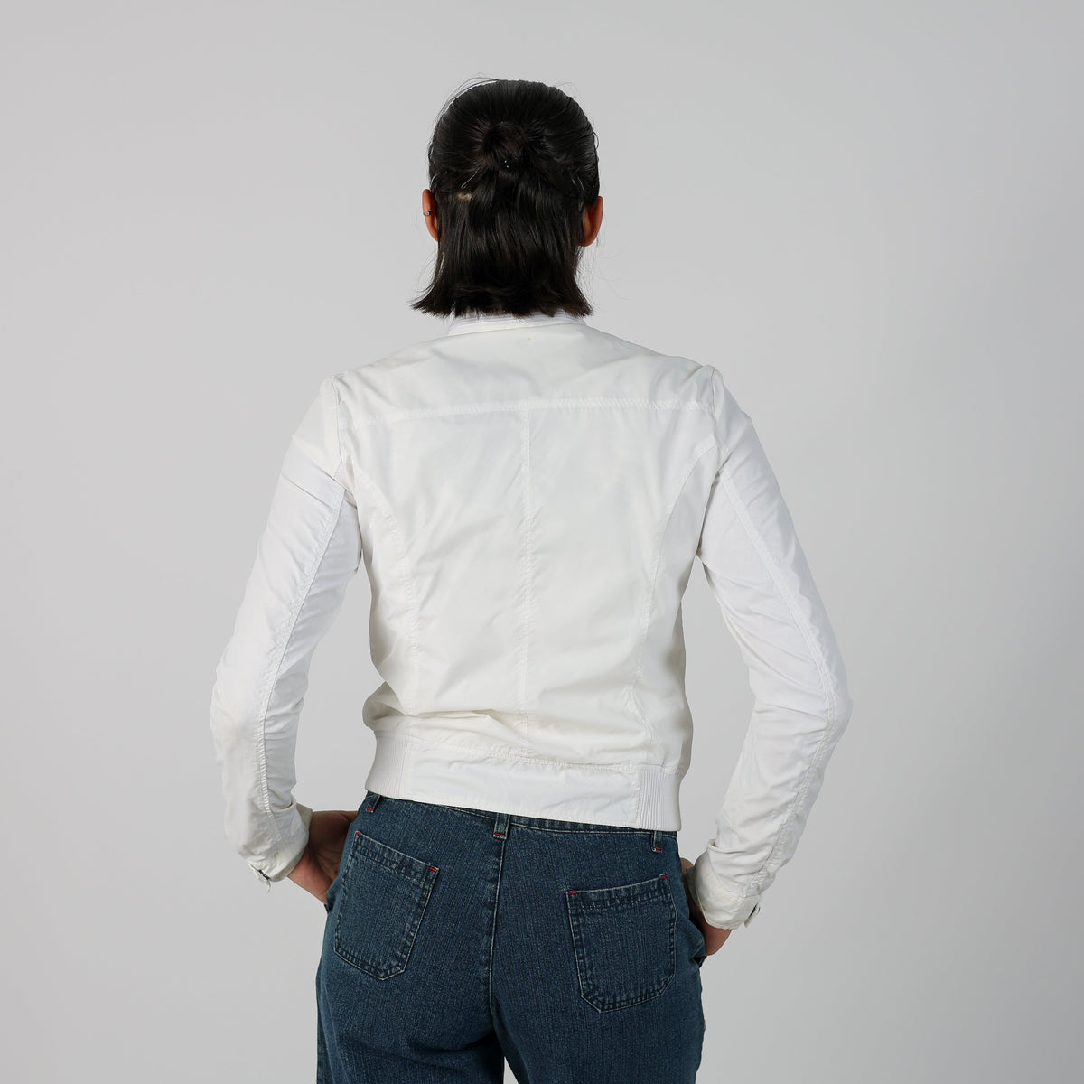 White Y2K PHARD Light jacket (S)