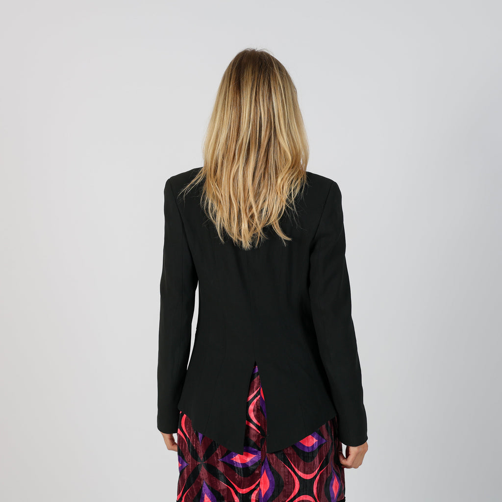 Black Y2K Miss Money Money Blazer (S)