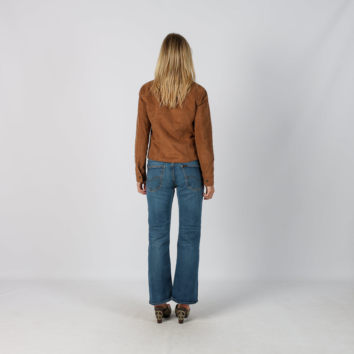 Blue Y2K Lee Straight Jeans (S)