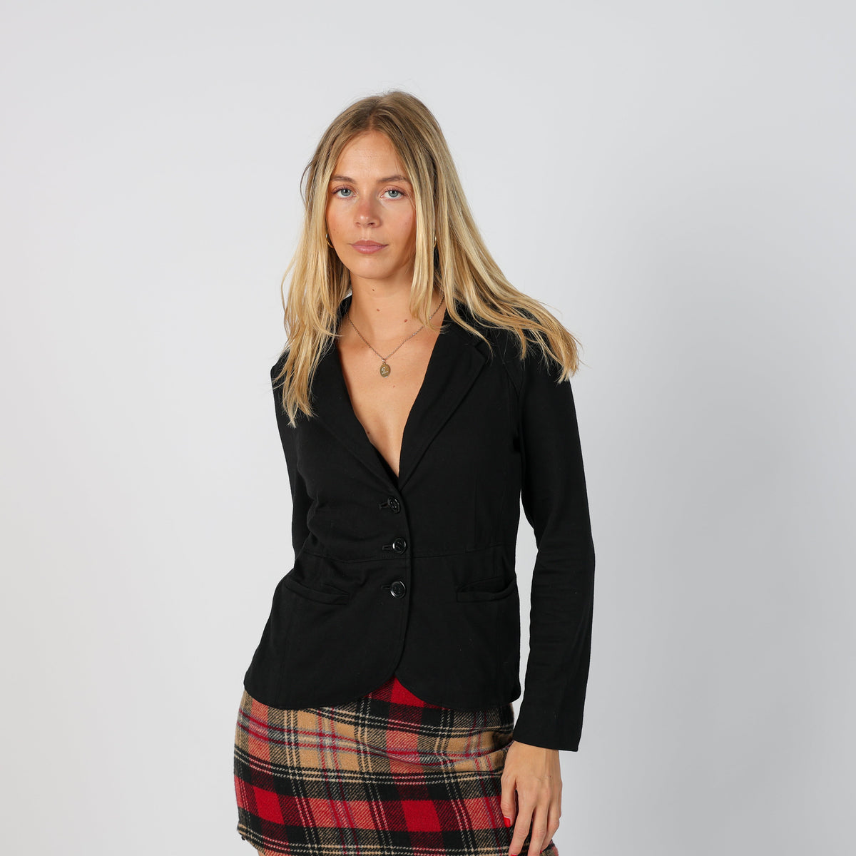 Black Y2K Penny Black Light jacket (8)