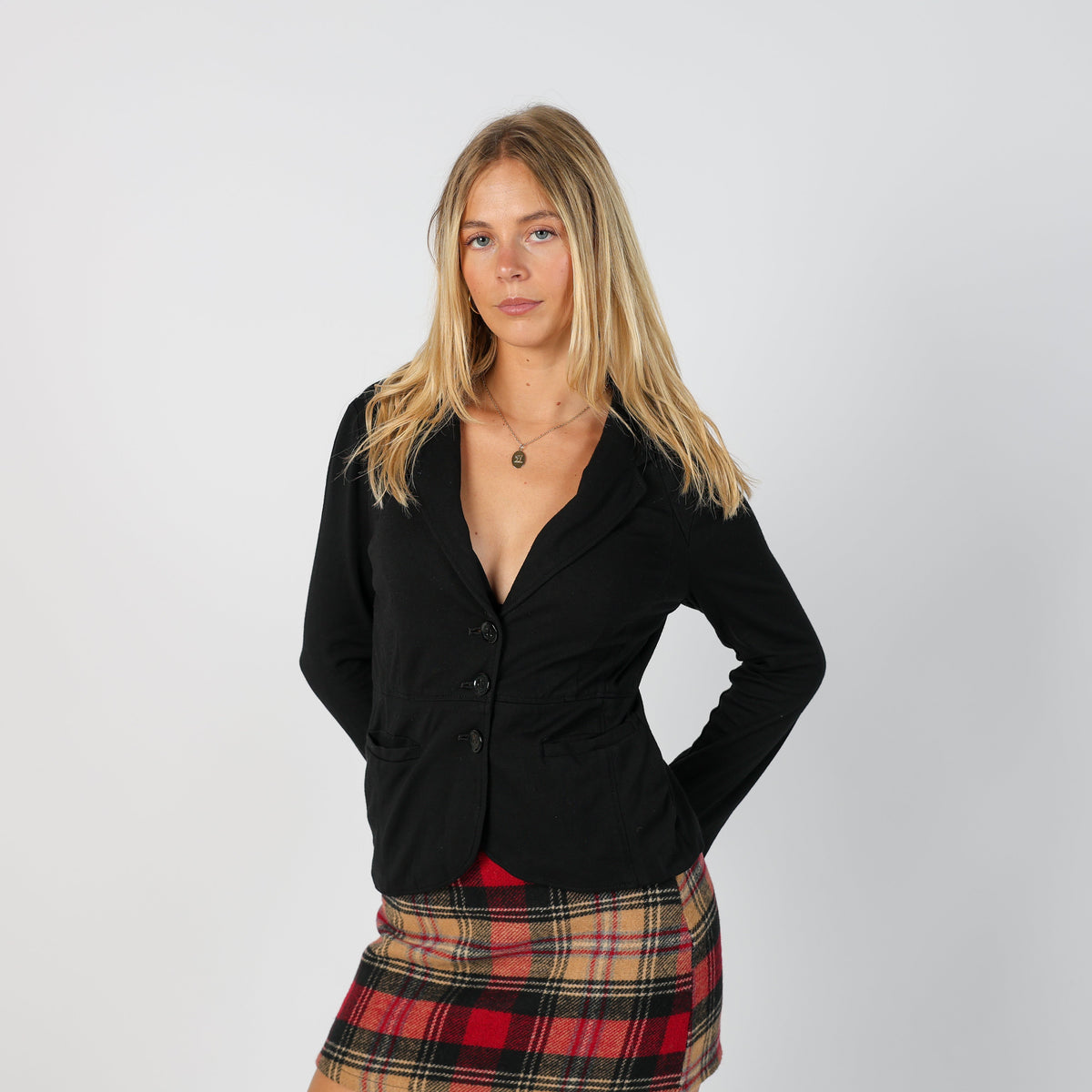 Black Y2K Penny Black Light jacket (8)
