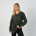 Black Y2K Long Sleeve Top (L)