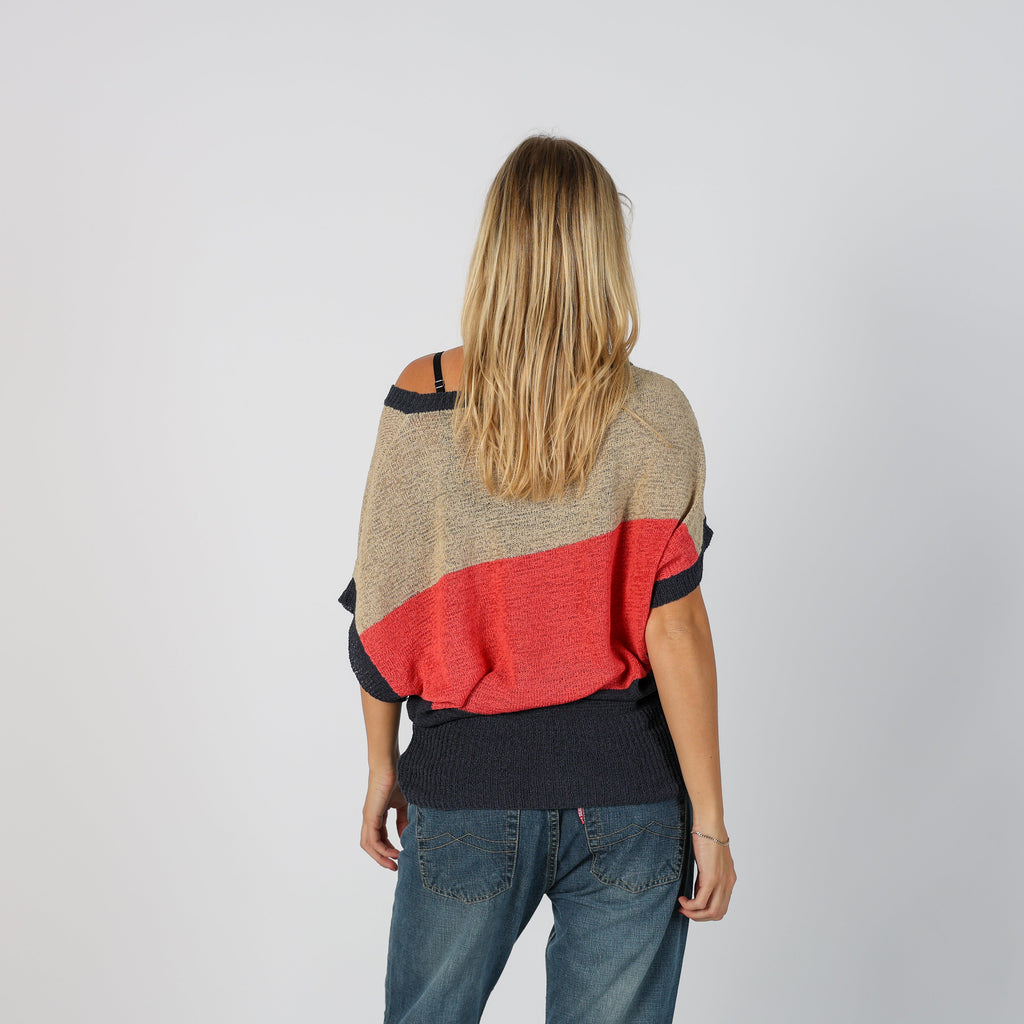 Beige Y2K Artigli Knitted Jumper (L)