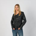 Black 90s Vera Pelle Leather Jacket (S)