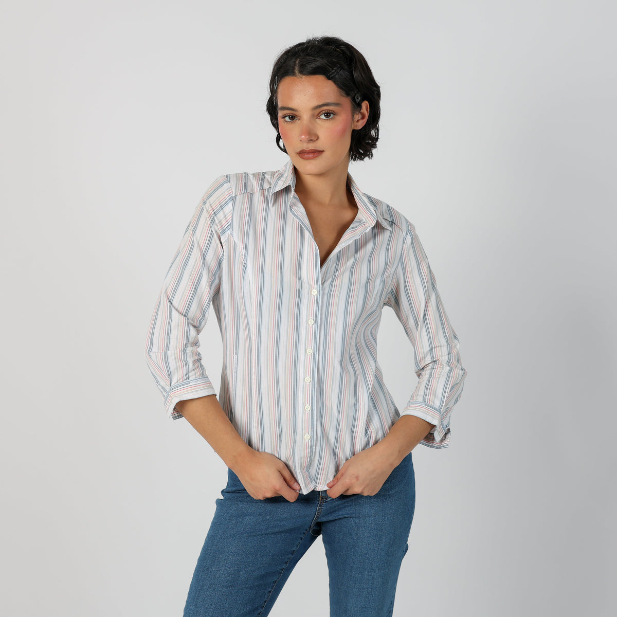 Ivory Y2K Levi's Shirt (S)