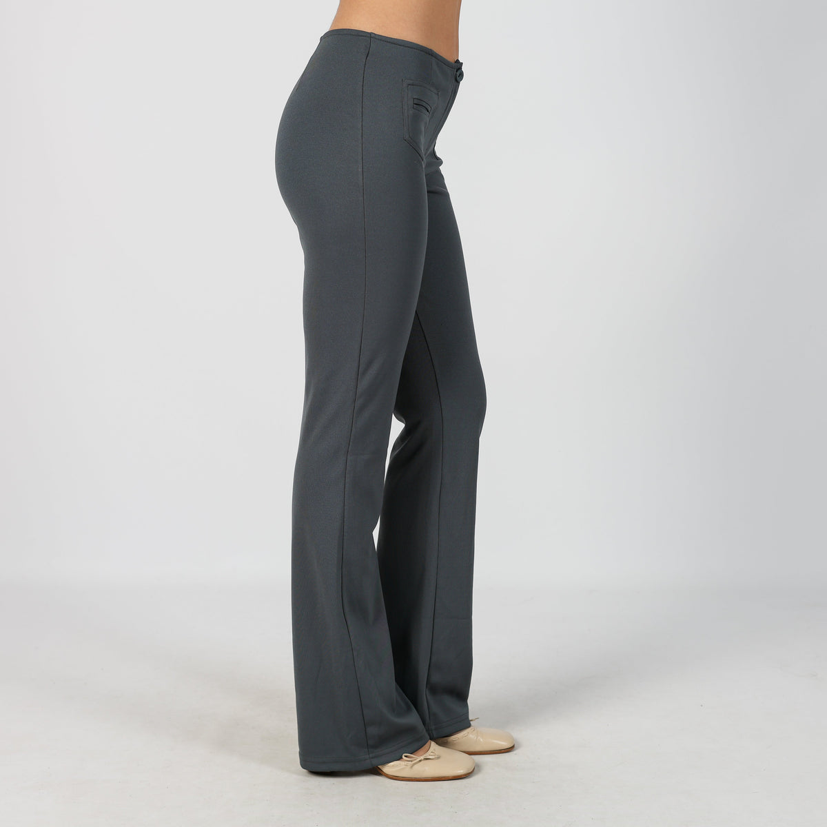 Grey Y2K Casual Trousers (S)