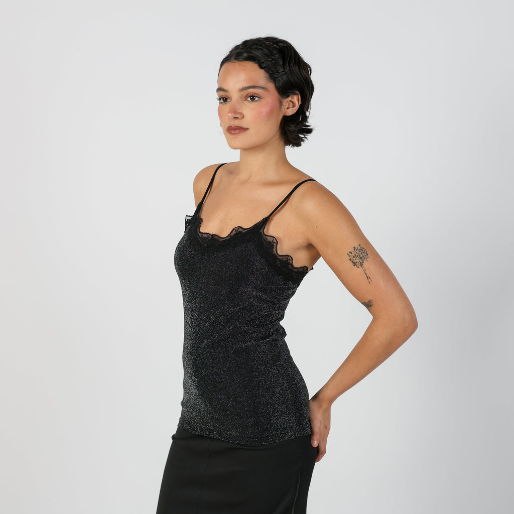 Black Y2K Cami (S)