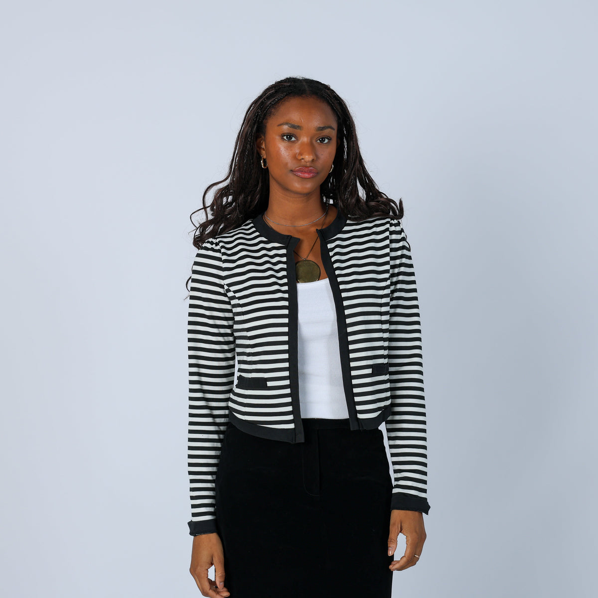 Black Y2K Cardigan (S)
