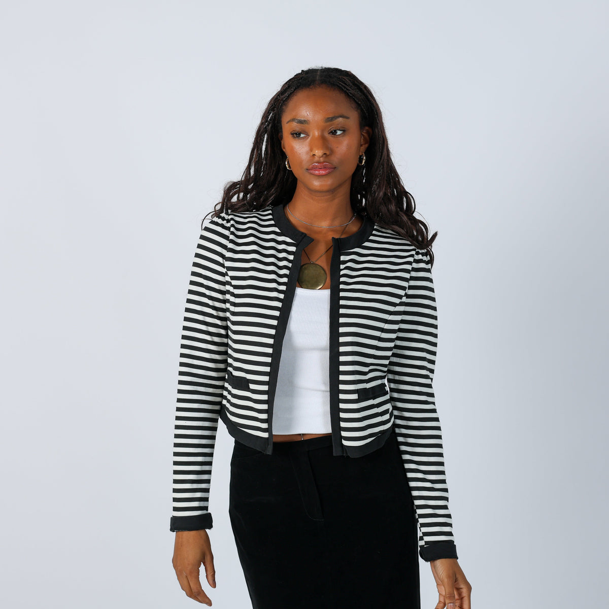 Black Y2K Cardigan (S)