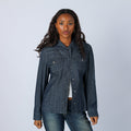 Blue Y2K Made in Italy Denim Jacket (M)