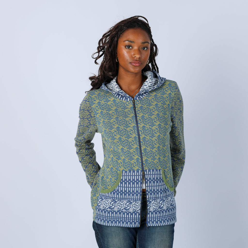Light Green Y2K Hoodie (M)
