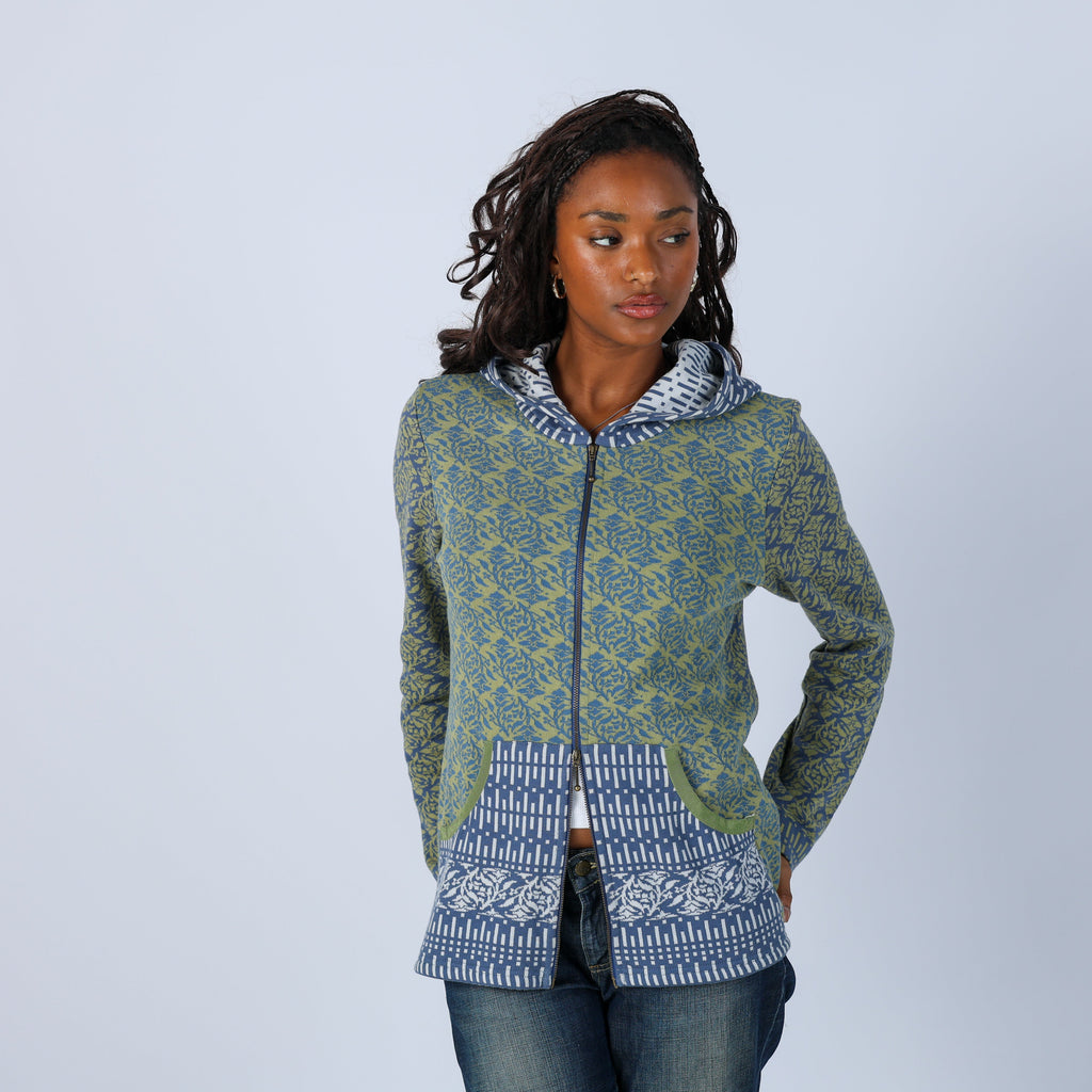 Light Green Y2K Hoodie (M)