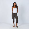 Brown Y2K Liu Jo Capri Trouser (M)