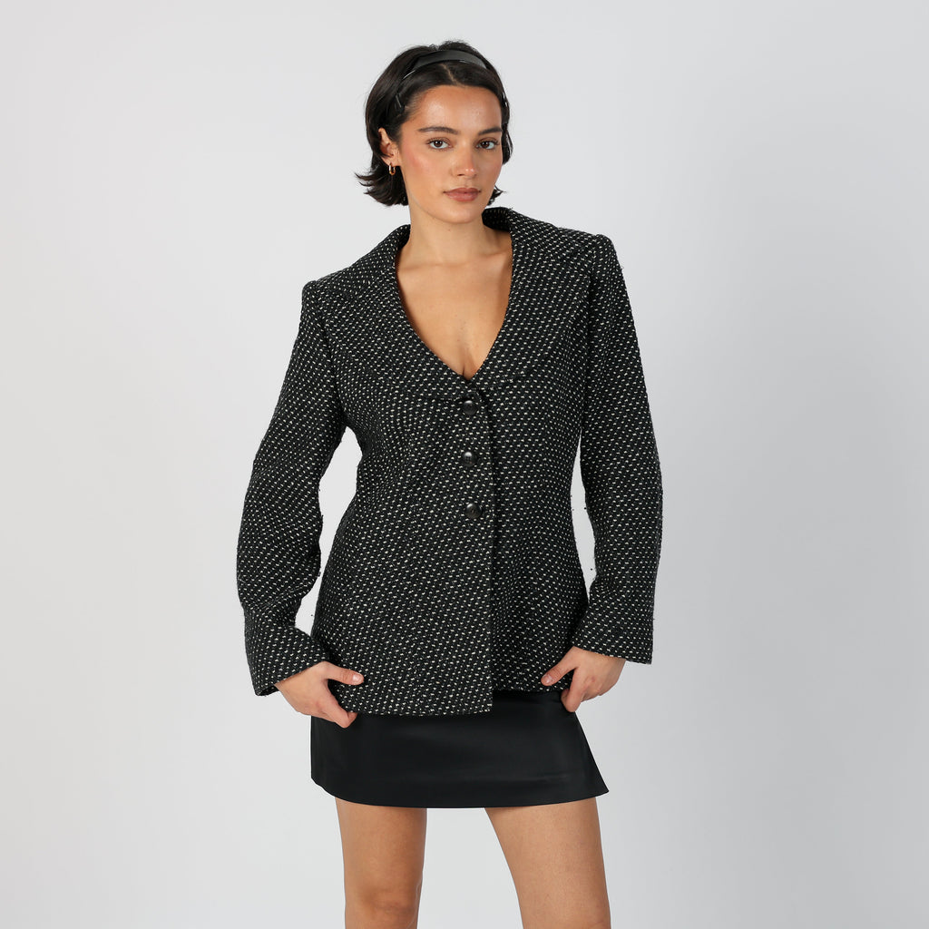 Black Y2K Armani Blazer (M)
