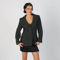 Black Y2K Armani Blazer (M)